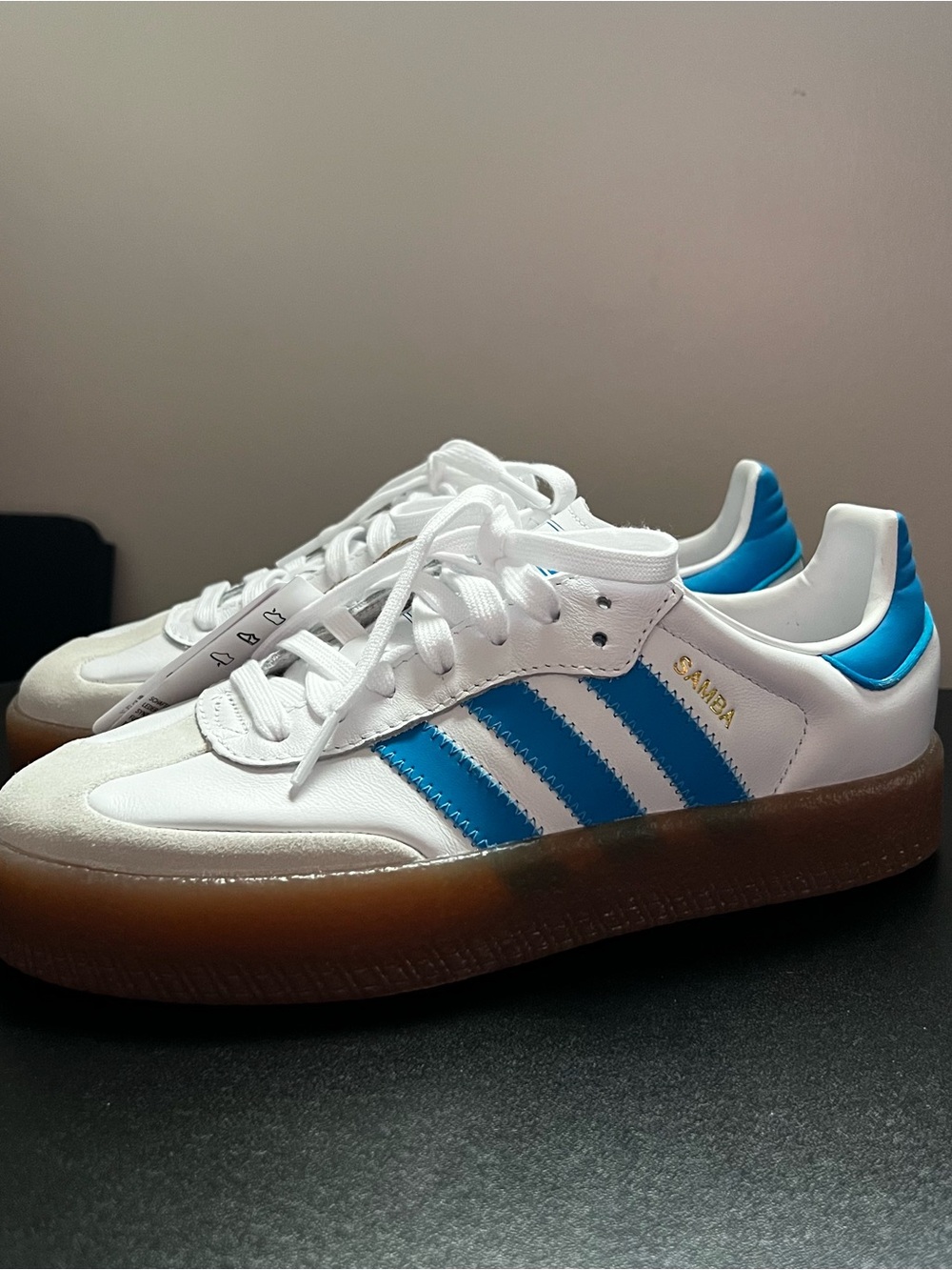NWT Adidas Sambae "Lucid Blue" — The Ultimate Elevated Essential
